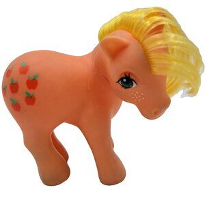 My Little Pony G1 Applejack Hasbro 1983 MLP Toy Missing Tail Read